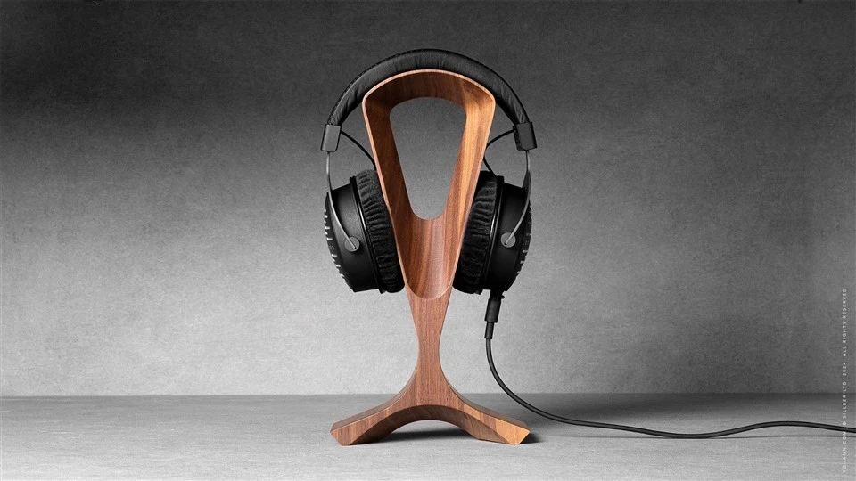 „Audiophile“ ausinių stendas